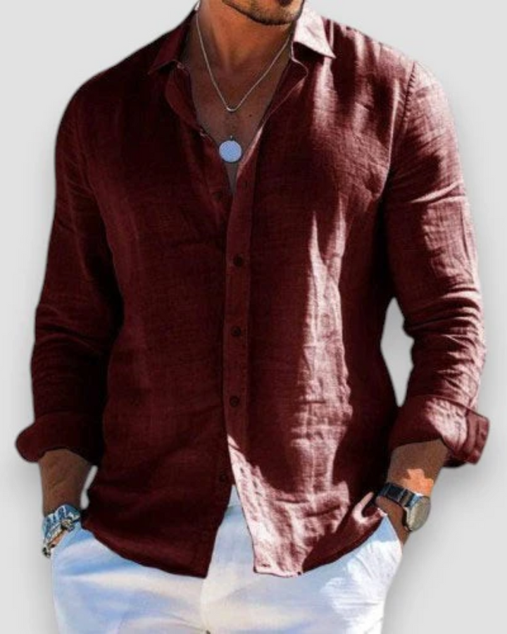 Men's Relaxed Fit Casual Shirt