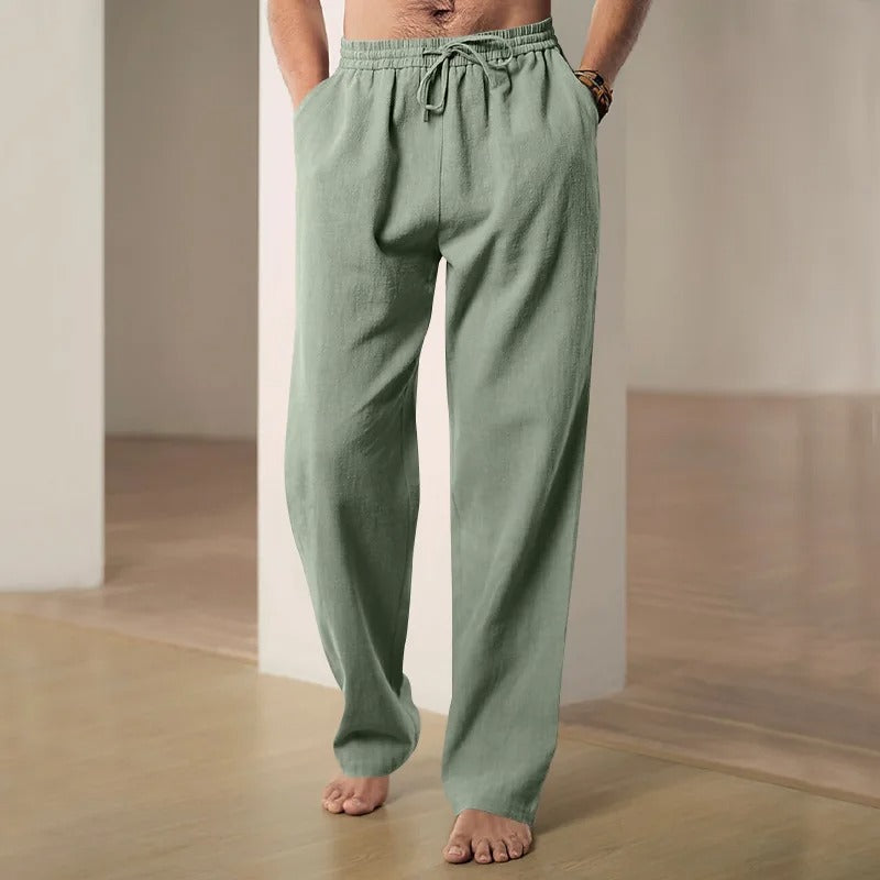 Ibiza Lightweight Linen Trousers