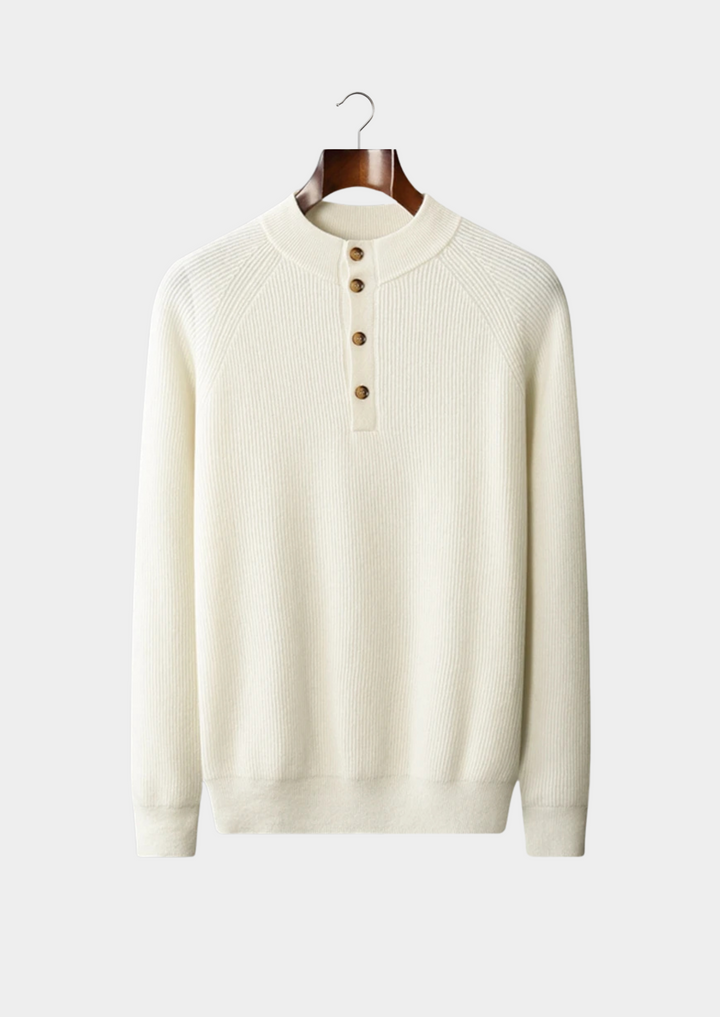 Belgrave Cashmere Buttoned Sweater