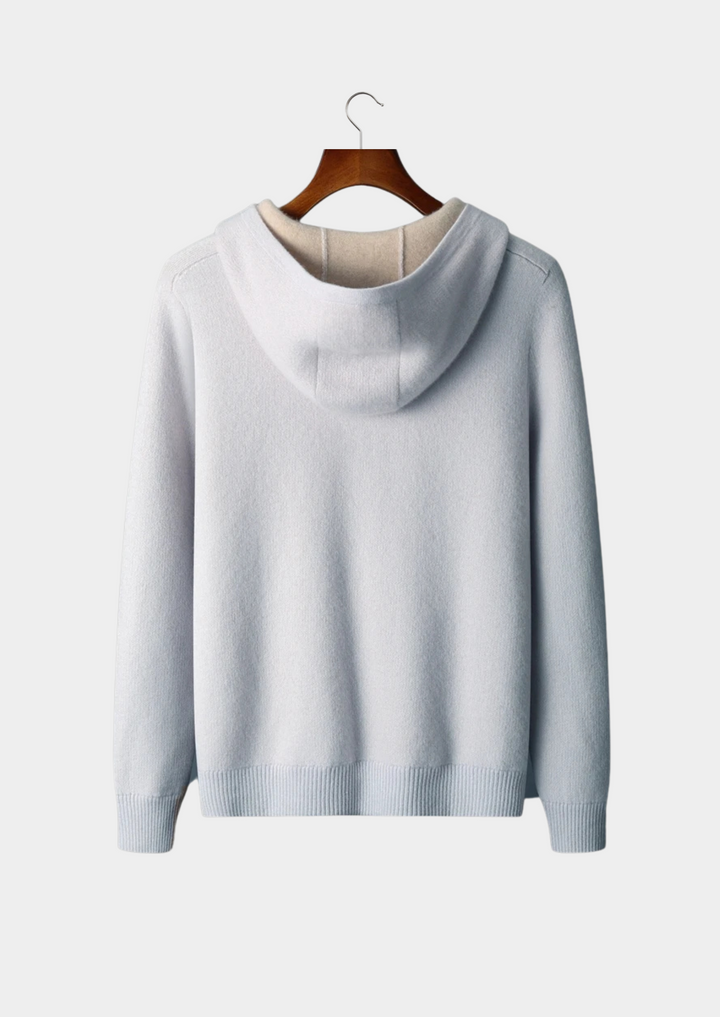 Stratford Cashmere Zip Hoodie