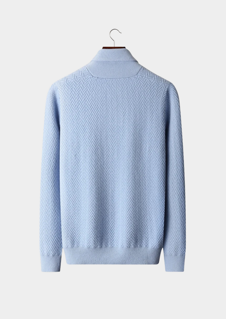 Wellington Cashmere Button Pullover