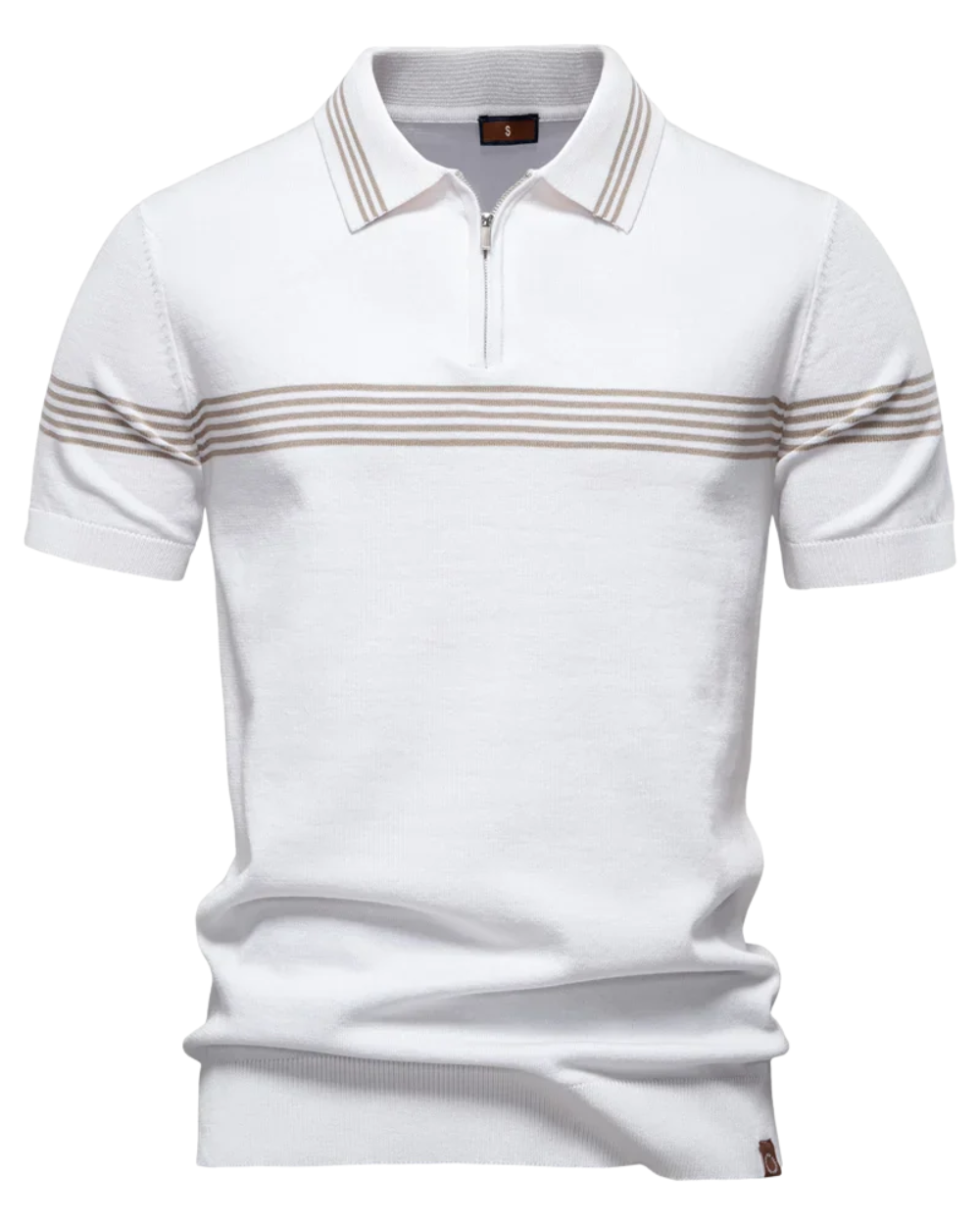 Striped Polo Tee