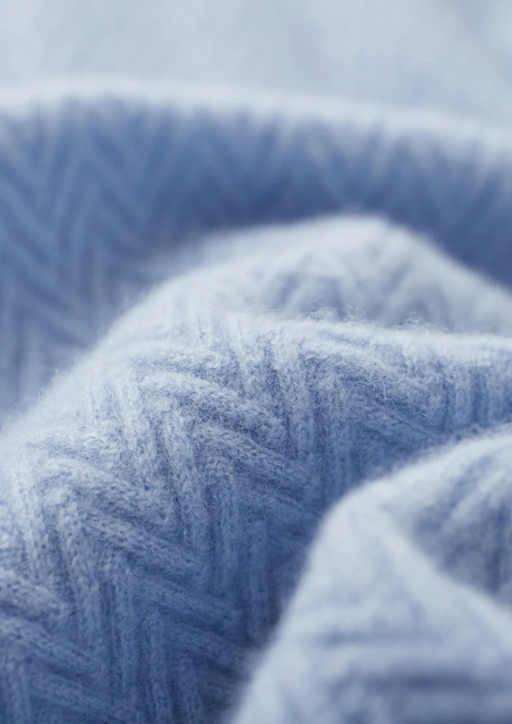 Wellington Cashmere Button Pullover
