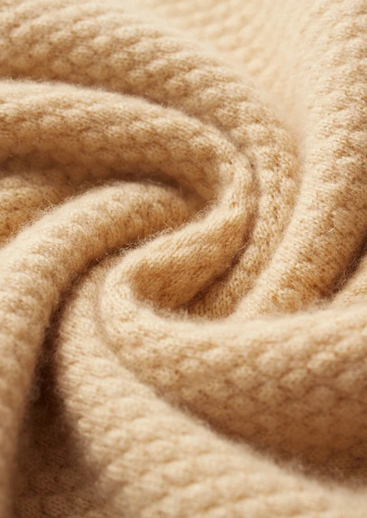 Chatsworth Two-Tone Cashmere Polo
