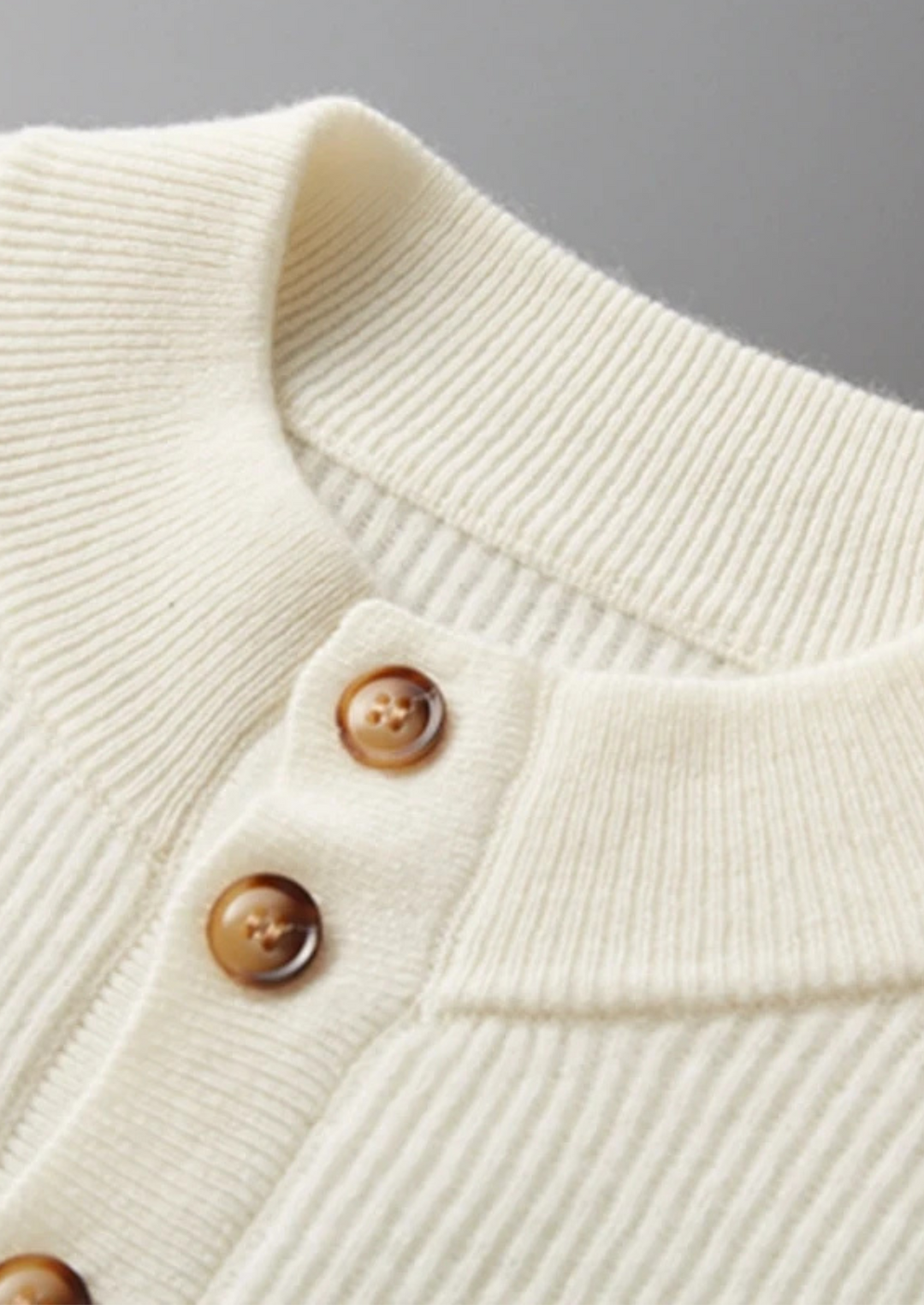 Belgrave Cashmere Buttoned Sweater