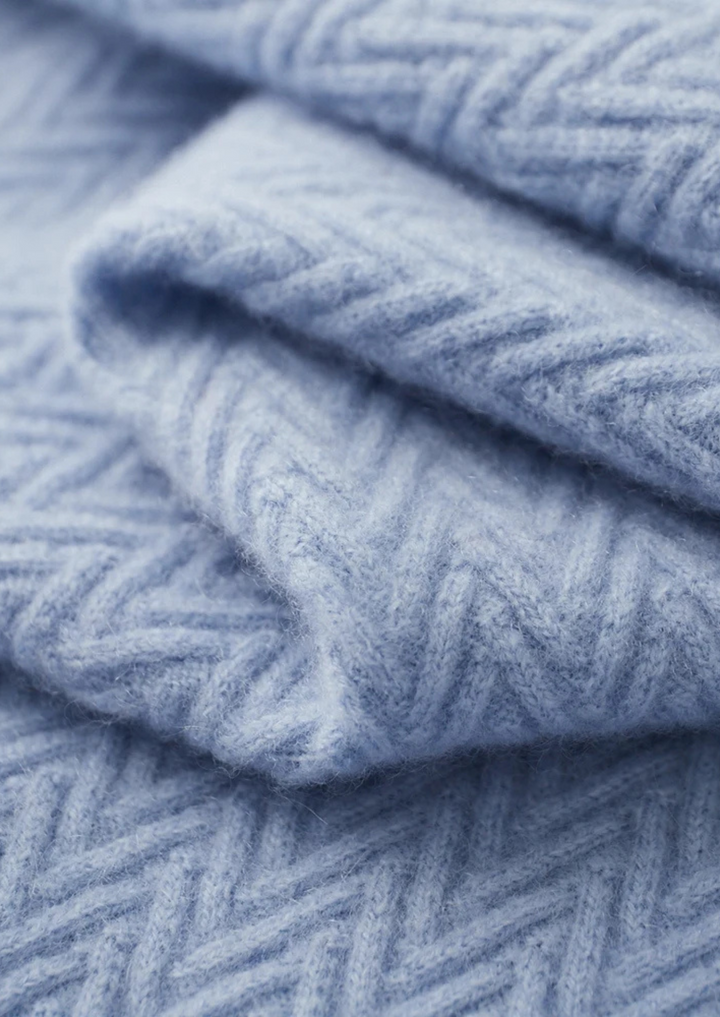 Wellington Cashmere Button Pullover