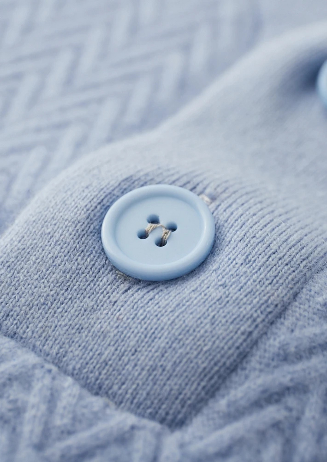 Wellington Cashmere Button Pullover
