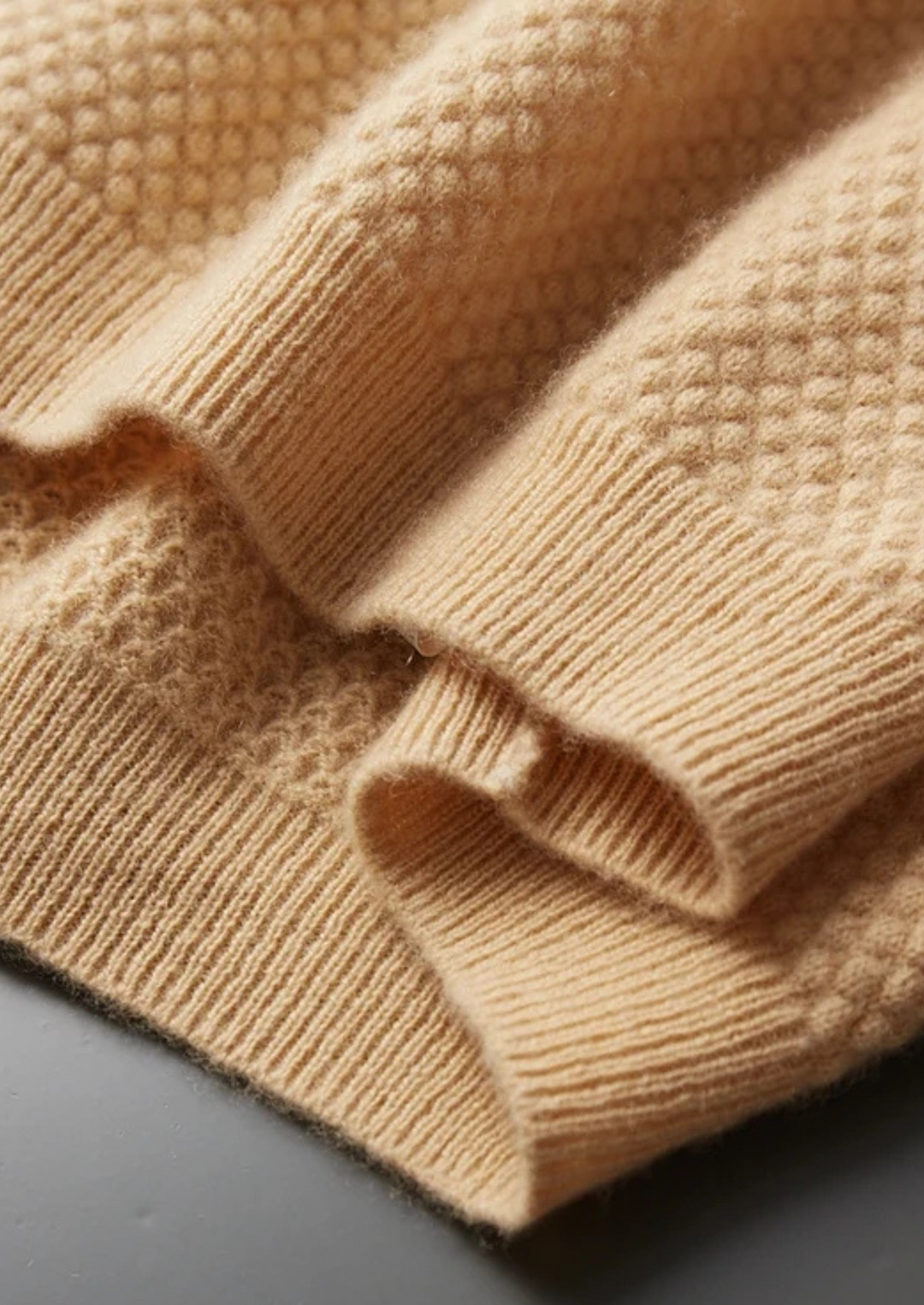 Chatsworth Two-Tone Cashmere Polo