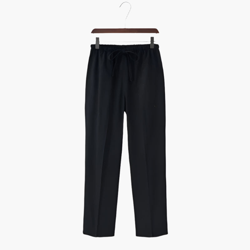 Bellver Linen Lace-Up Trousers