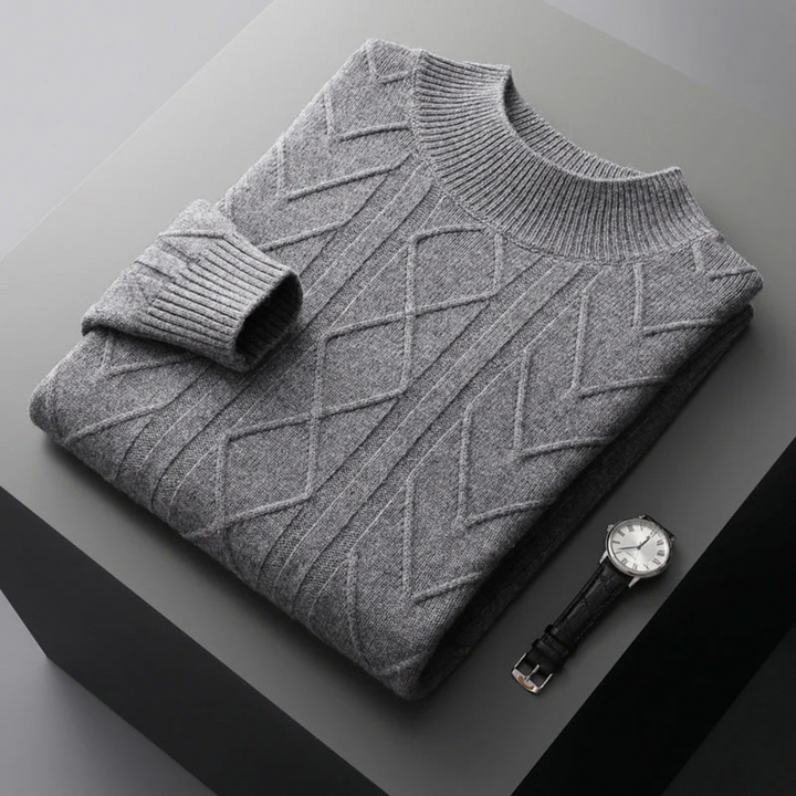 Bellagio Patterned Cashmere Sweater