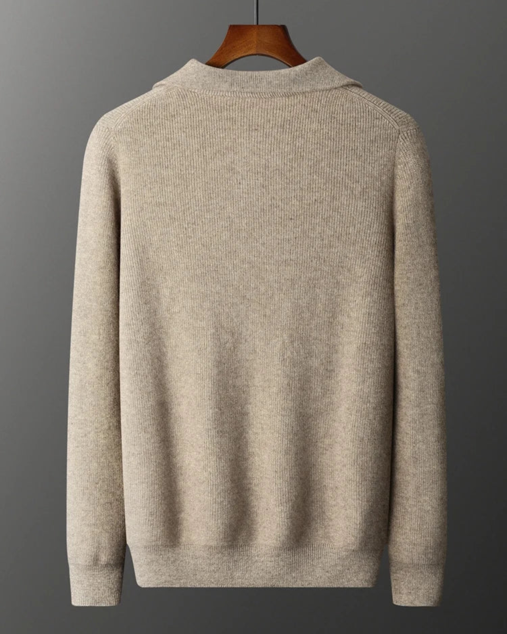 Half-Zip Cashmere Sweater in Portofino