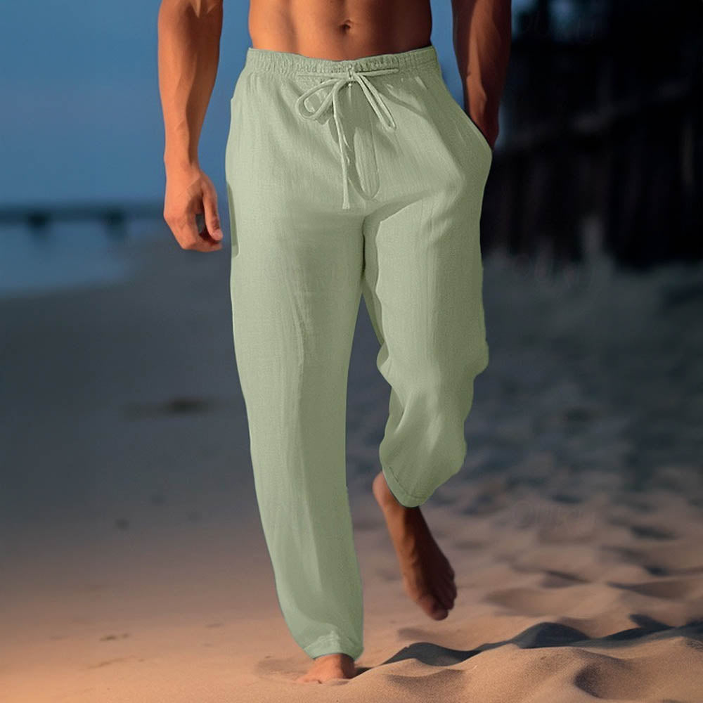 Zakynthos Lightweight Linen Trousers