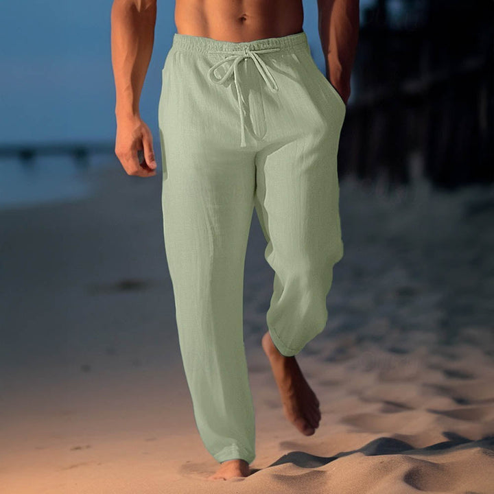 Zakynthos Lightweight Linen Trousers