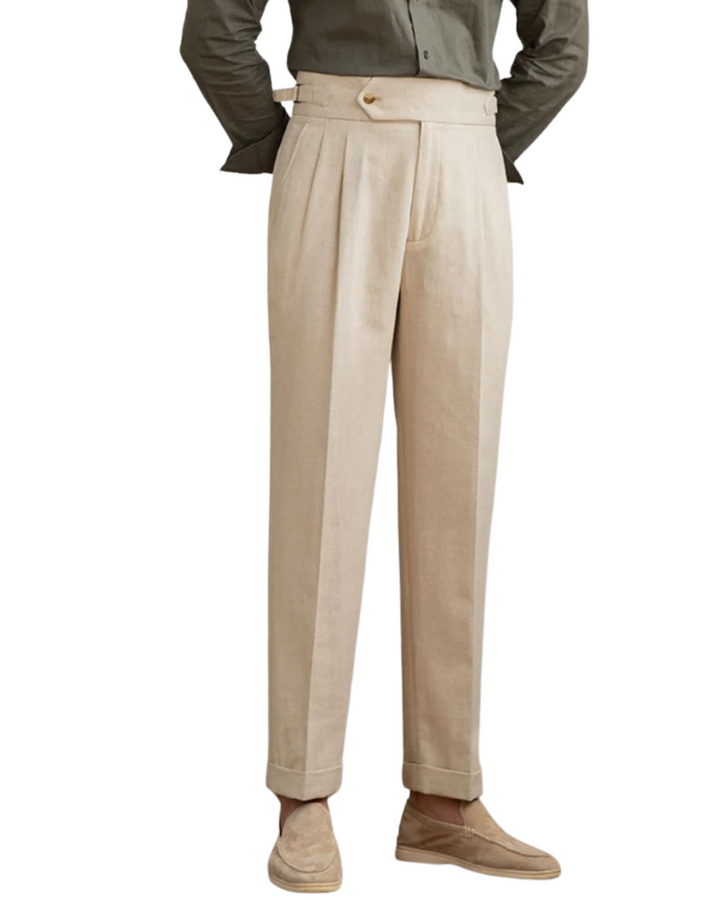 Lightweight Bali Linen Trousers