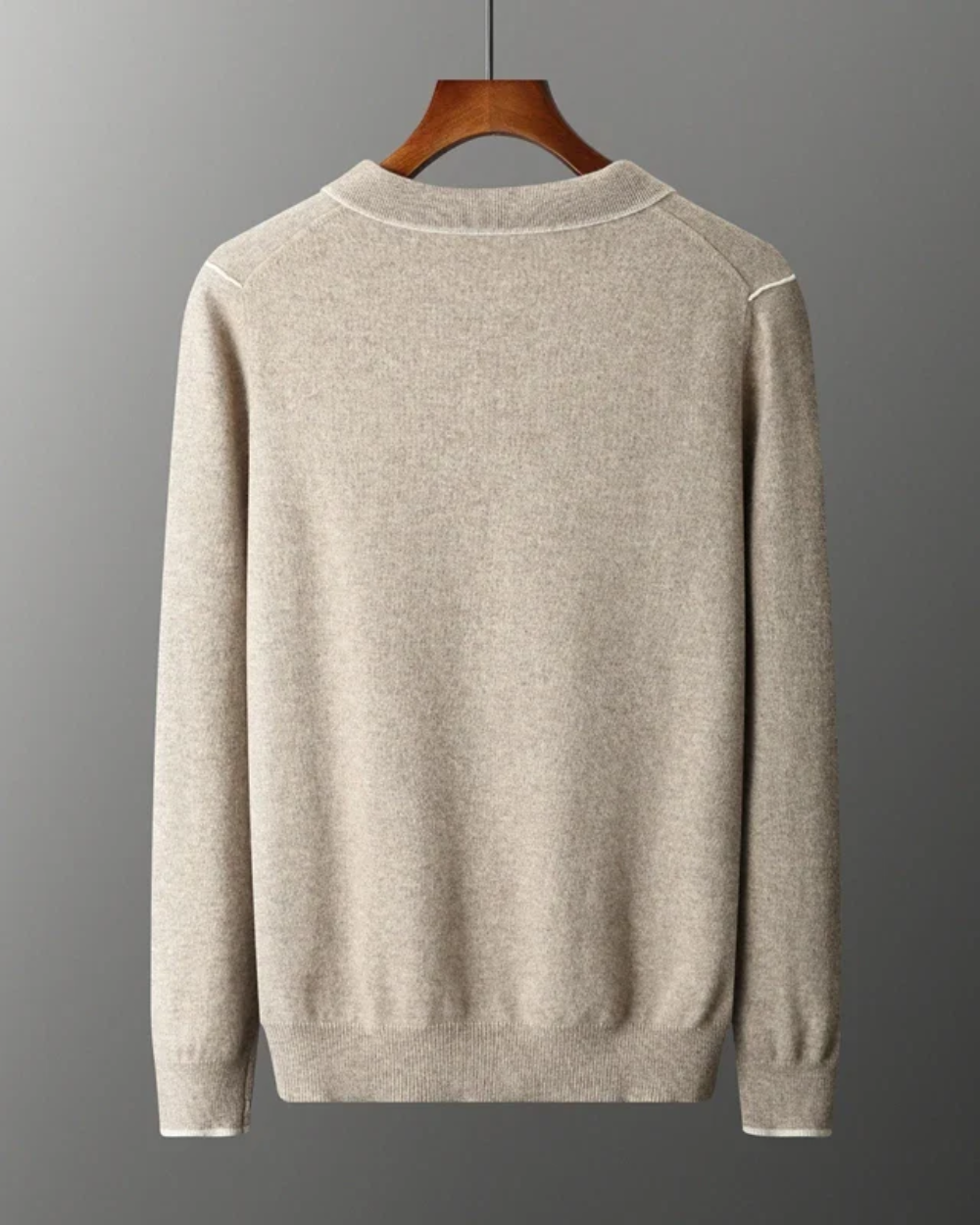 Ravello Cashmere Polo Sweater