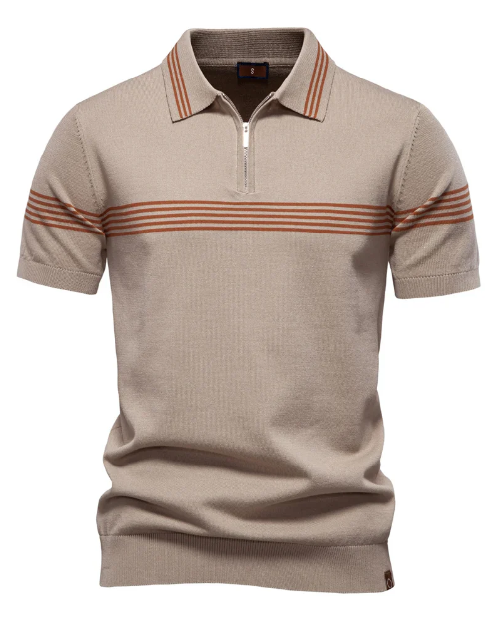 Striped Polo Tee