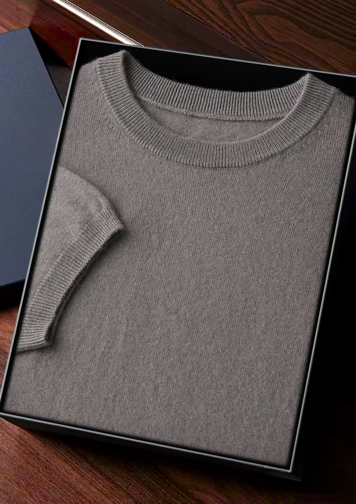 Cashmere Classic Crewneck Tee