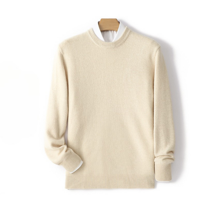 Cashmere Sweater — Mock-Neck & Crew