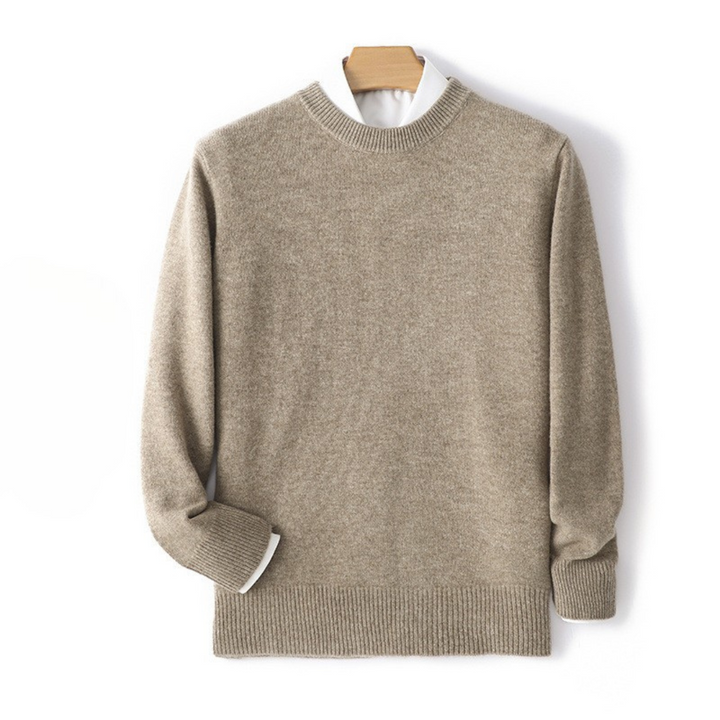 Cashmere Sweater — Mock-Neck & Crew