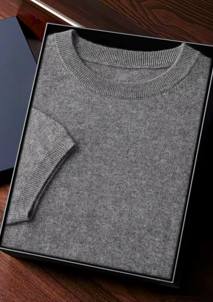 Cashmere Classic Crewneck Tee