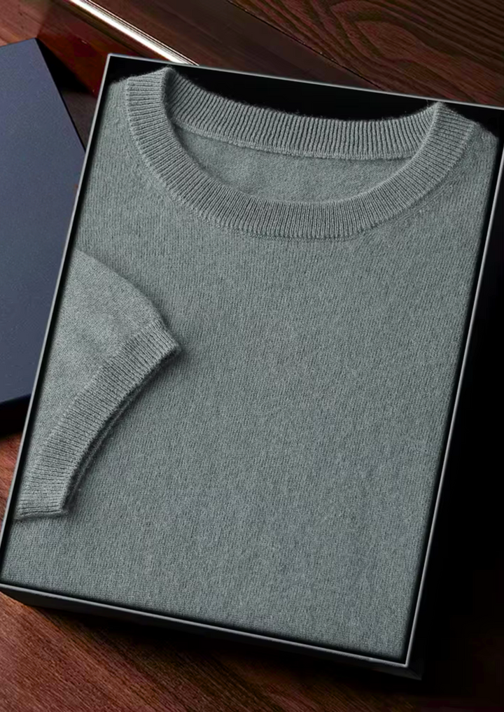 Cashmere Classic Crewneck Tee