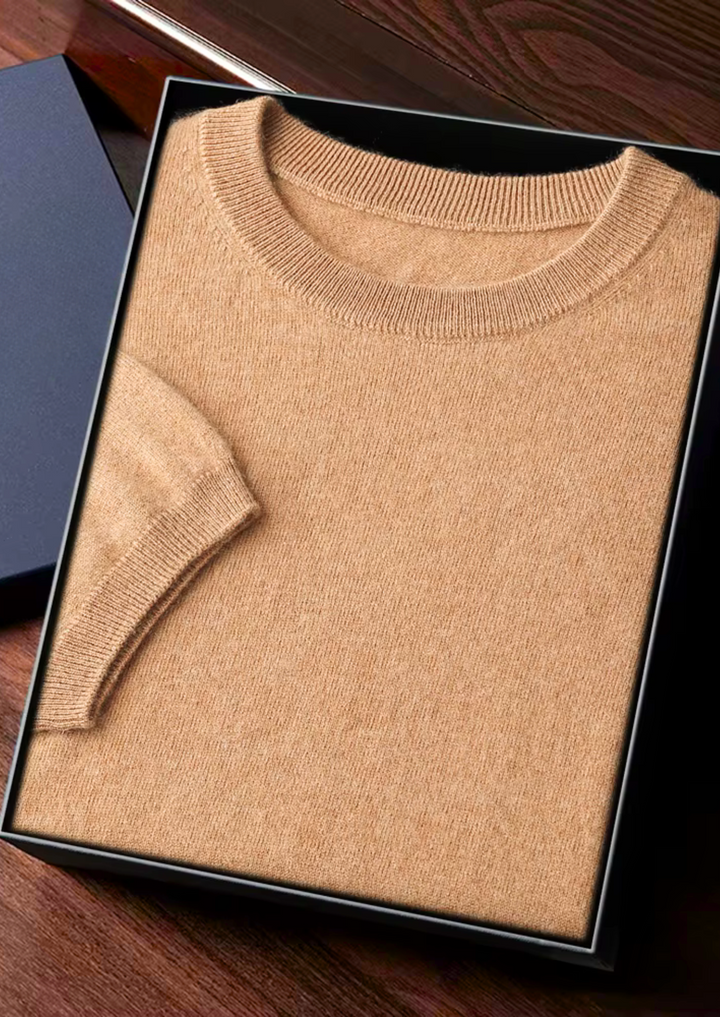Cashmere Classic Crewneck Tee
