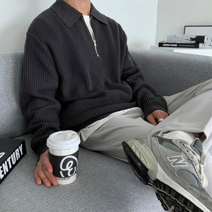 Monaco Zip-Up Sweater