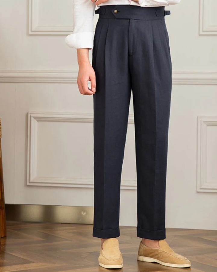 Lightweight Bali Linen Trousers