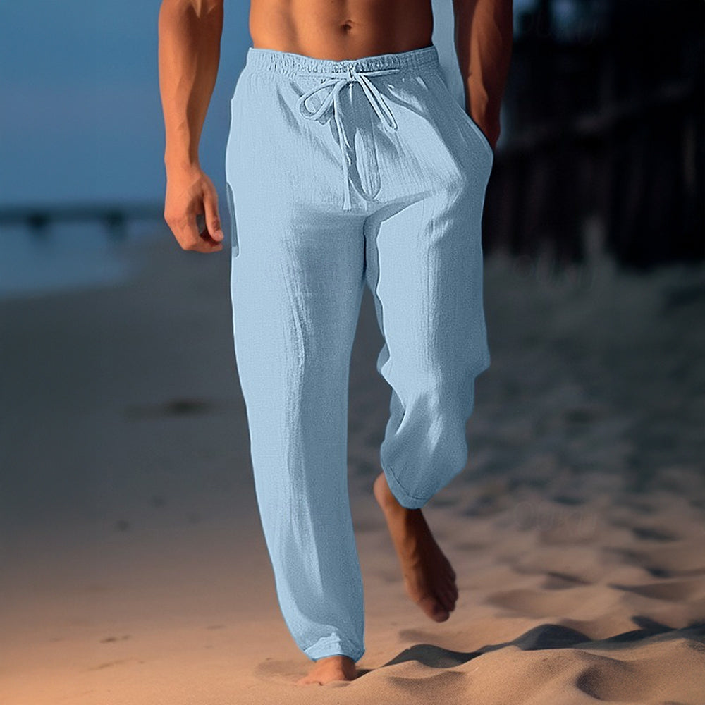 Zakynthos Lightweight Linen Trousers
