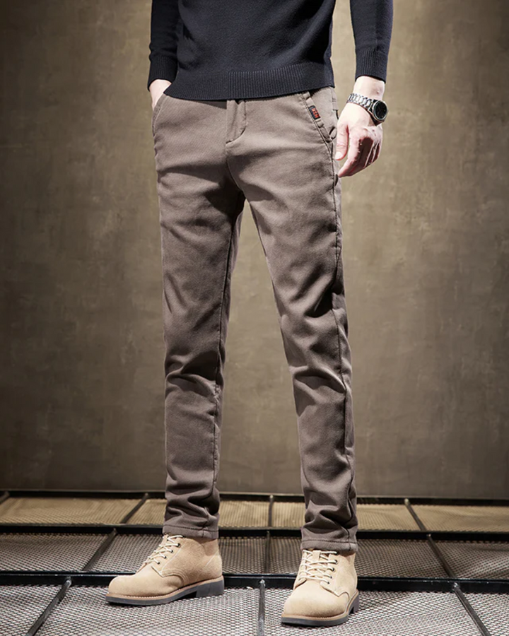 Relaxed Slim-Fit Trousers