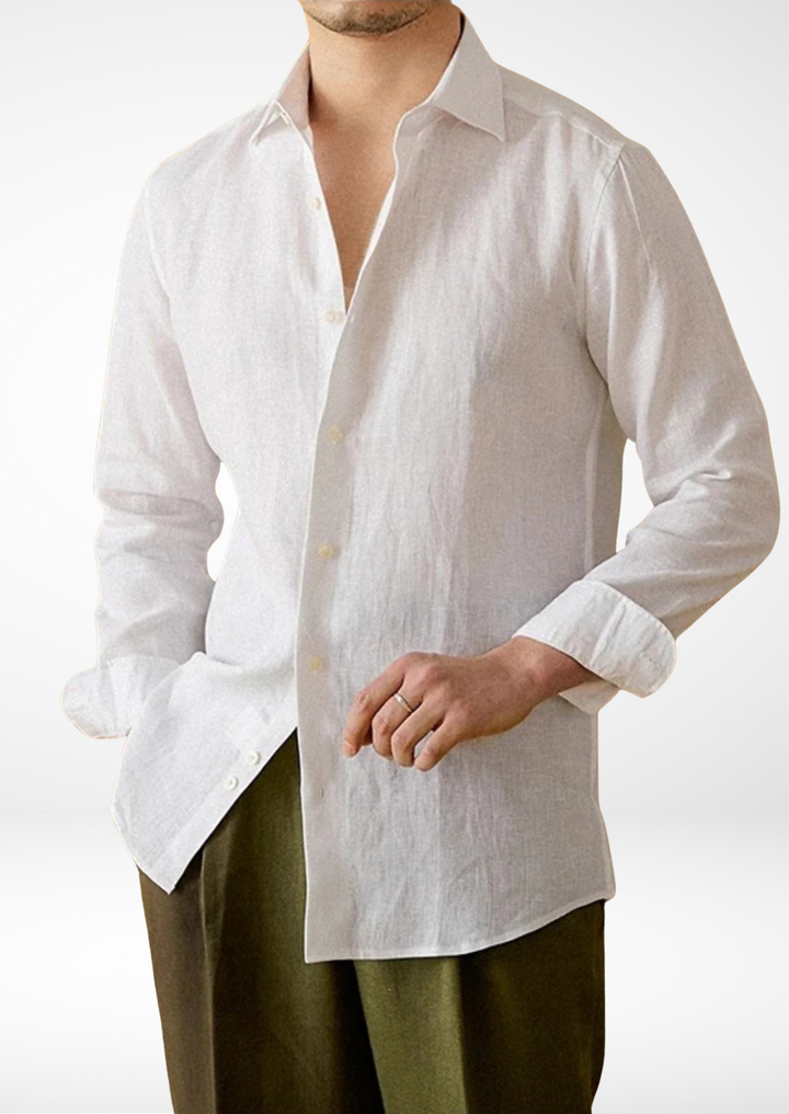 White Portofino Coastal Shirt
