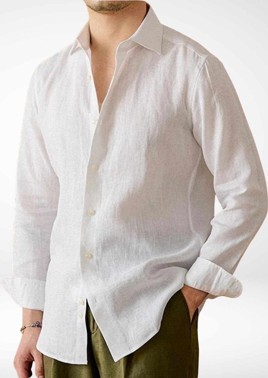 White Portofino Coastal Shirt
