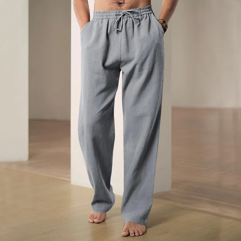 Ibiza Lightweight Linen Trousers