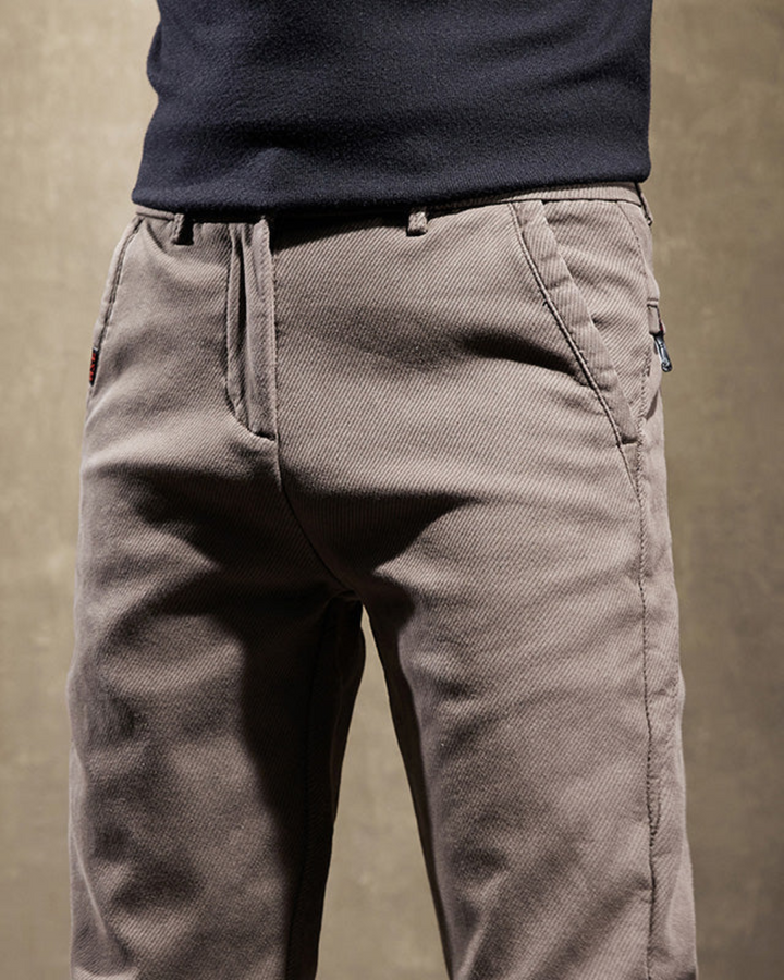 Relaxed Slim-Fit Trousers