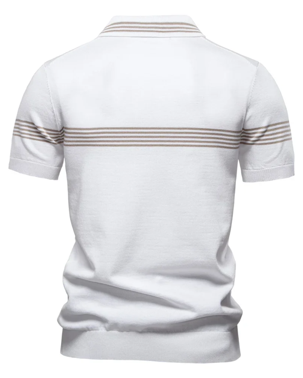 Striped Polo Tee