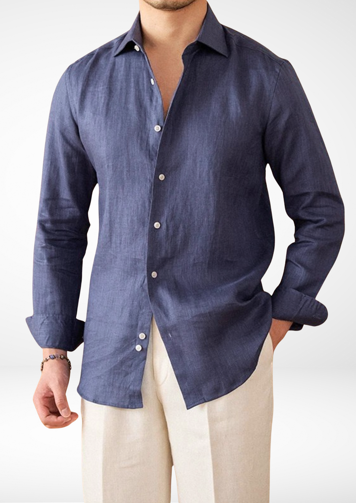 Navy Portofino Coastal Shirt