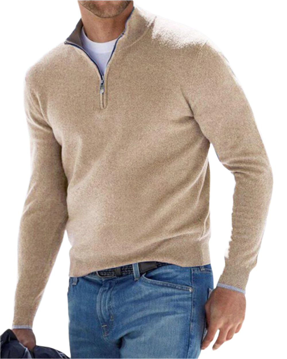 Davide Zip-Up Sweater