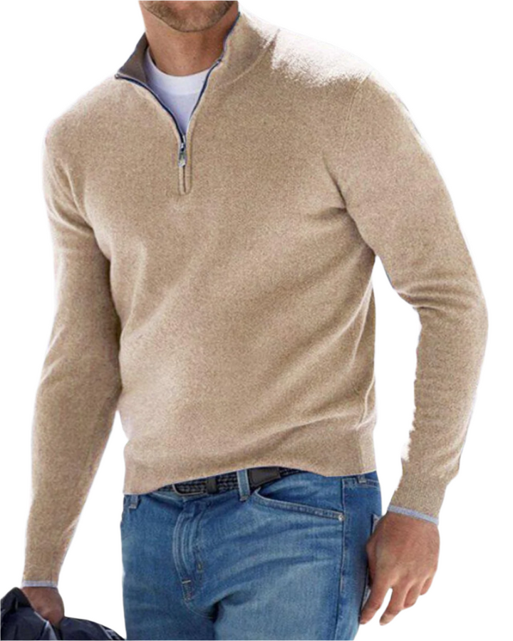 Davide Zip-Up Sweater