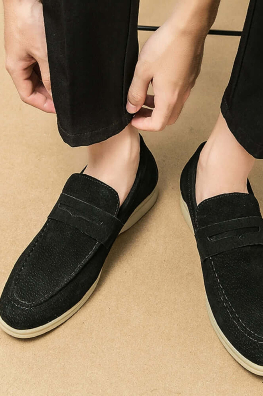 Meridian Suede Loafers