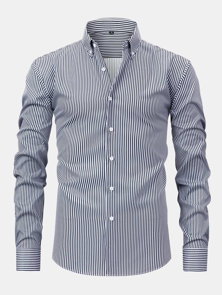 Stripe 2-Piece Set (Gray)