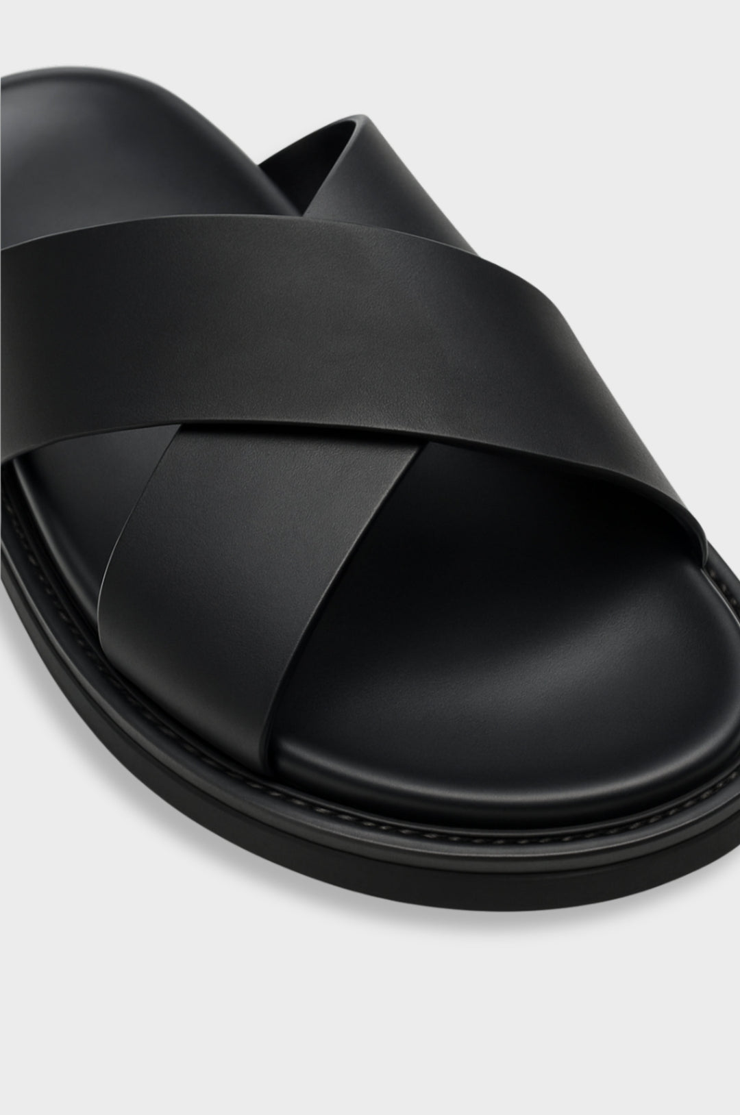 Mykonos Cross-Strap Sandals