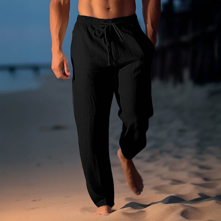 Zakynthos Lightweight Linen Trousers