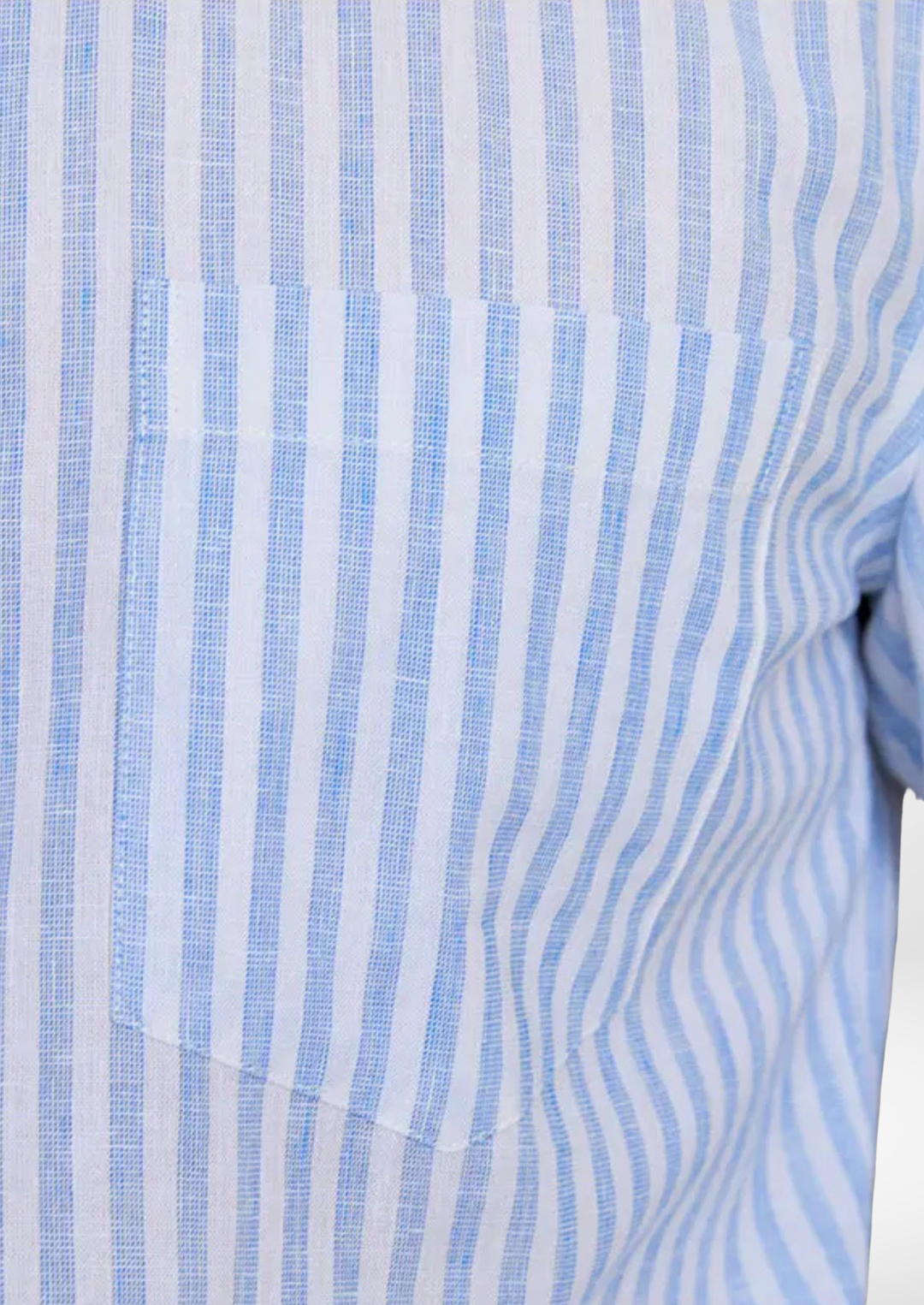 Light Blue Striped Coastal Shirt