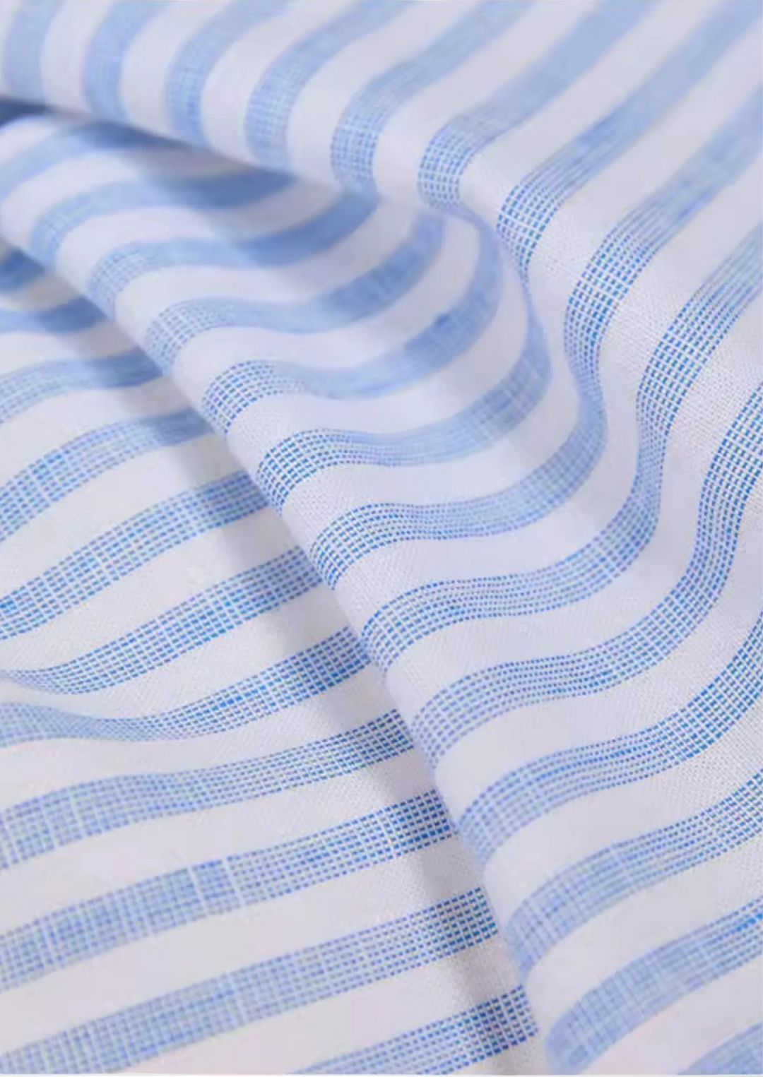 Light Blue Striped Coastal Shirt