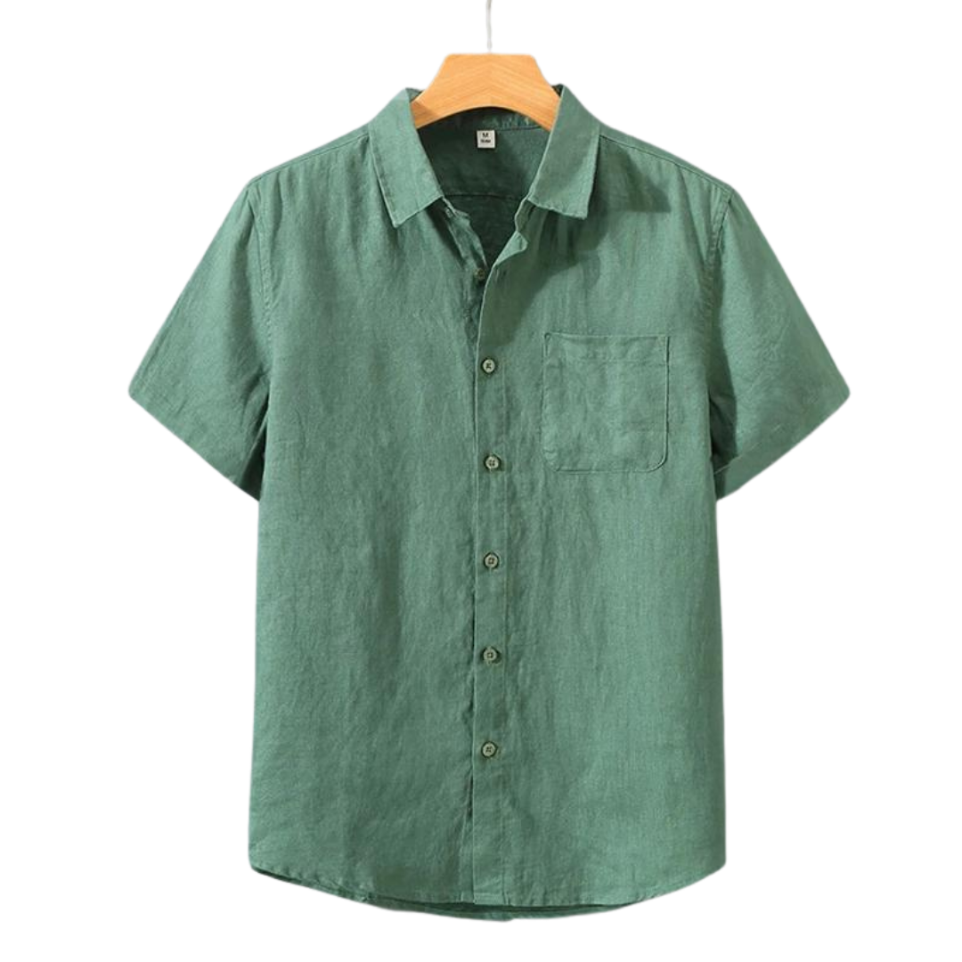 Sovana Linen Shirt (Short Sleeve)