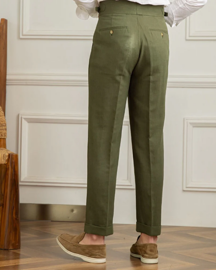 Lightweight Bali Linen Trousers