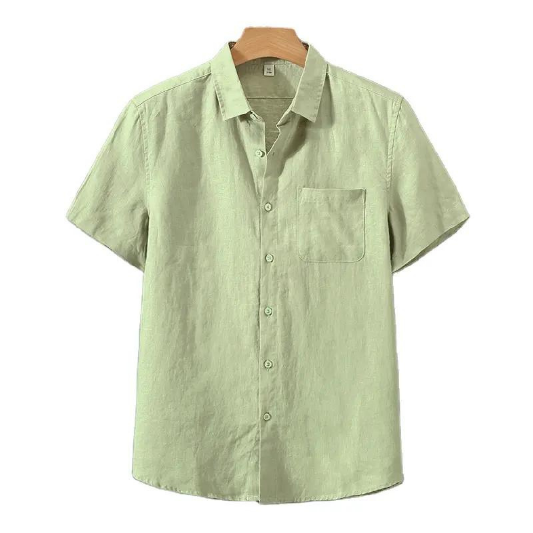 Sovana Linen Shirt (Short Sleeve)