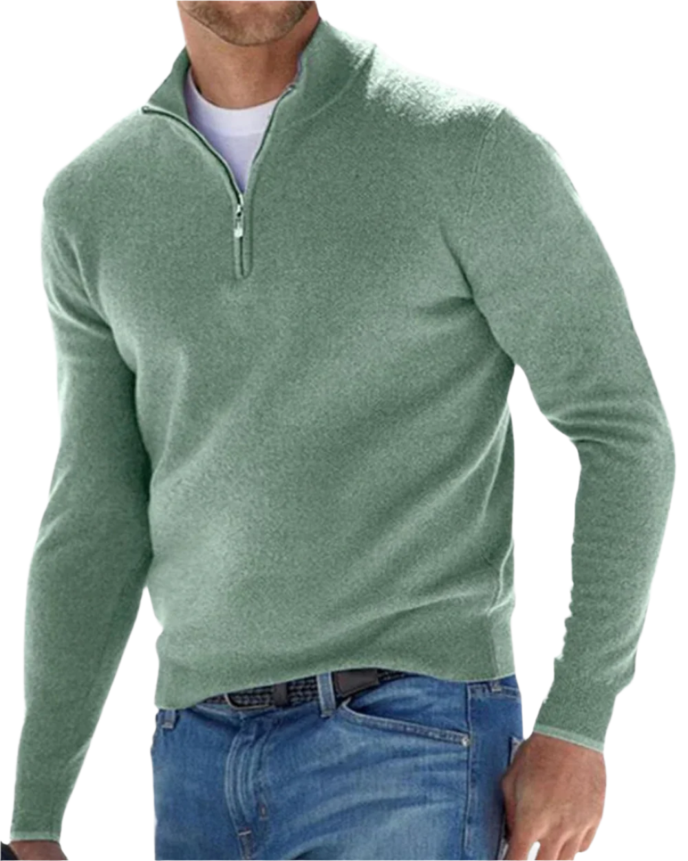 Davide Zip-Up Sweater