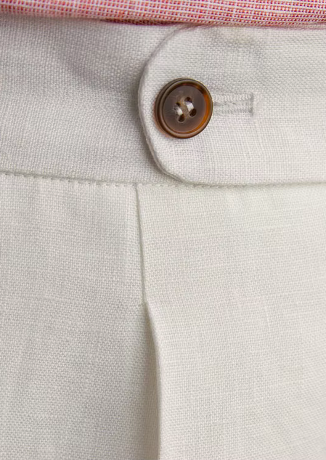 White Tuscany Pleated Coastal Pants