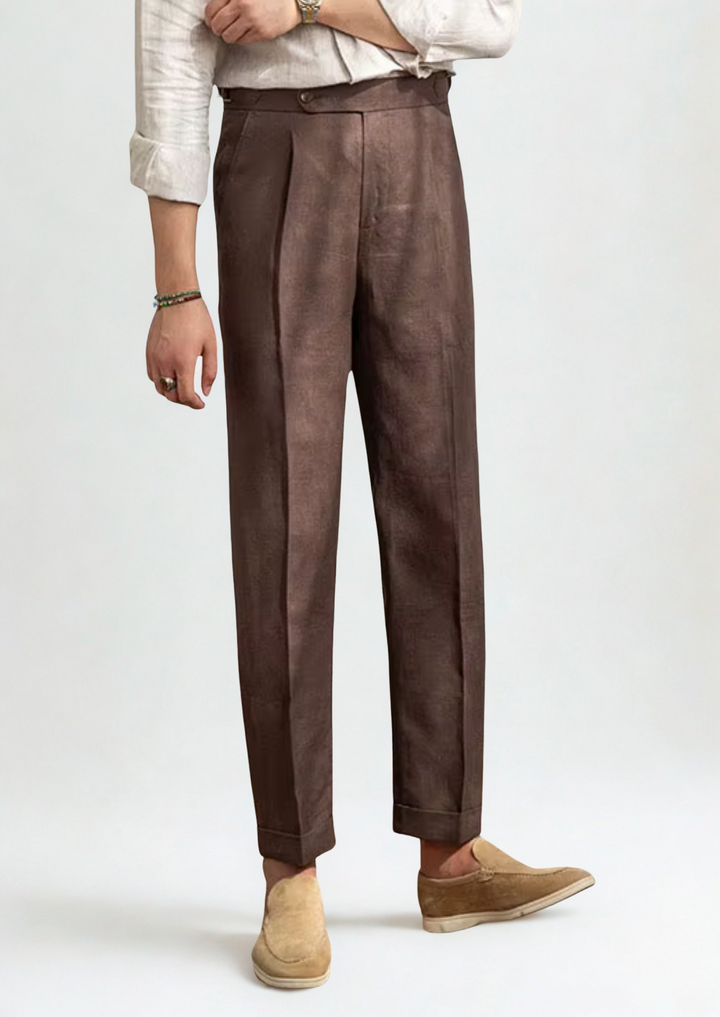 Dark Brown Tuscany Trousers